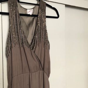 Beaded Parker Dress. Size M